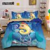 Ganesha Duvet Cover Set Bohemian Elephant Bedding Set Microfiber Bedclothes Double Queen King Size Quilt Cover For Teens Adults