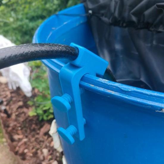 Aquarium Hose Holder with Clamp Fish Tank Water Tube Clamp