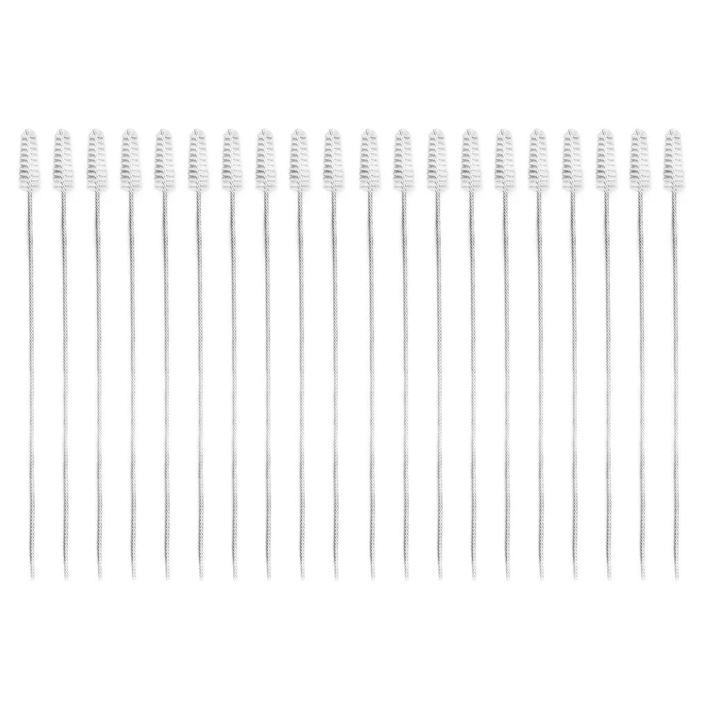 20Pcs Spray Gun Cleaning Brush Kit Flexible Handle Nylon Bristles Spray Gun Brushes Cleaner Tool