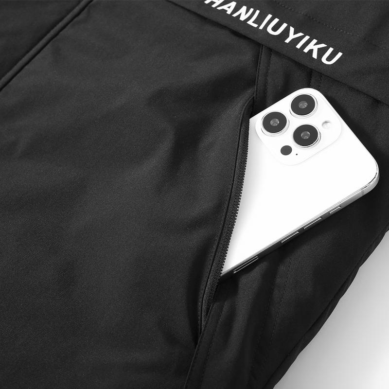 Plus Size S-8XL Winter Sleeveless Parkas Man Outerwears Waterproof Fashion Men's Warm Vest Hooded