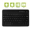 Ultra-thin, USB-Rechargeable Wireless Bluetooth Keyboard, Mini, 7-8 Inch, English Layout, Quiet, Compatible with iPhone, iPad Mini, Android, Samsung