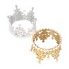 Birthday Crystal Children Hair Ornament Pearl Crown Cupcake Toppers Cake Decoration Tiara