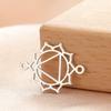 LIKGREAT Yoga Pendant 7Chakra Pendants for DIY Jewelry Handmade Decor Energy Healing Meditation Charm for Bracelet Necklace Gift