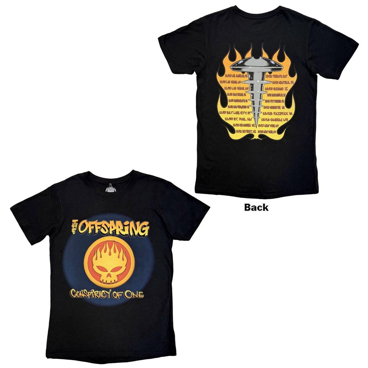 The Offspring - Conspiracy Of One Tour 2000 - Black Carbon t-shirt XXL