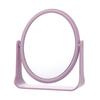 Rotatable Square Double-Sided Desktop Makeup Mirror for Dormitory