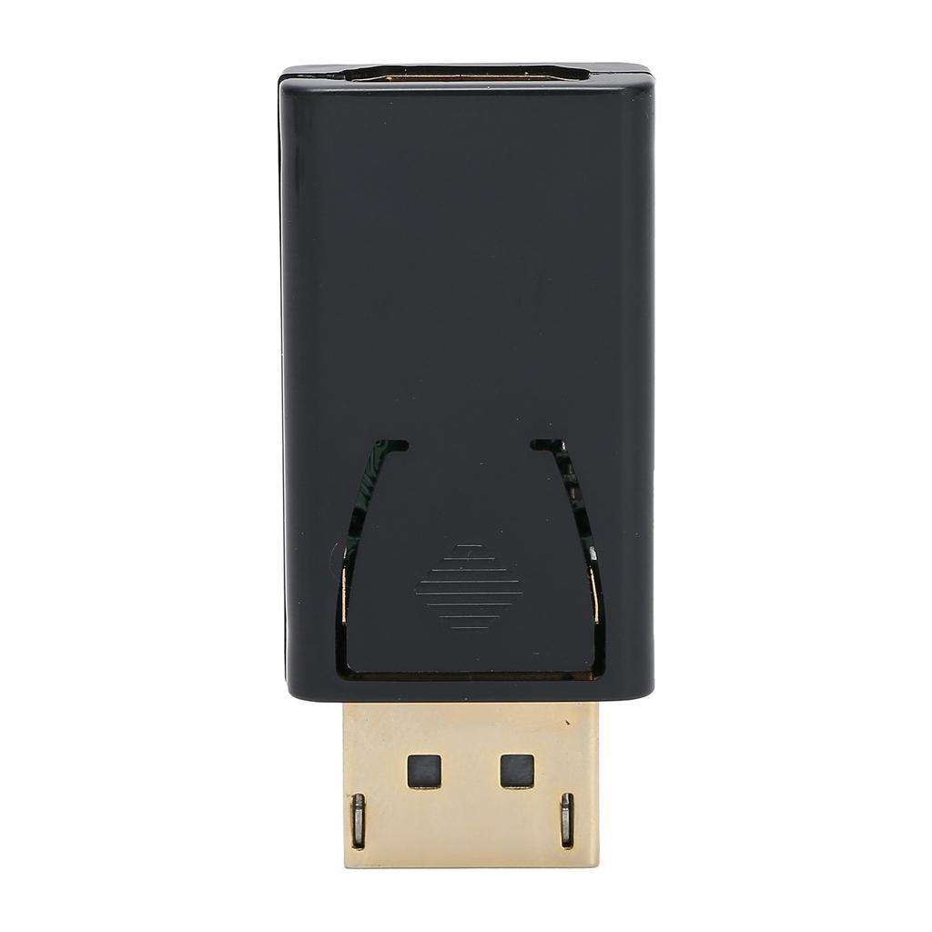 4K DP Male to HD Multimedia Interface Female Adapter 1.4V Gold Plated Converter Black