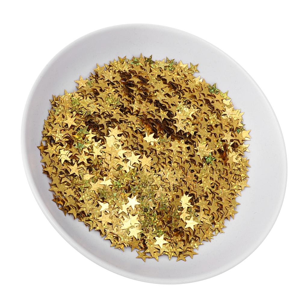 4000pcs 10mm PVC Star Table Confetti Sprinkles for Christmas Wedding Birthday Party Decoration