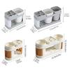 Creative Washing Cup Holder Multifunction Toothpaste Storage Racks  Bathroom Organizer