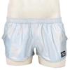 Men's Shiny Metallic Low Rise Elastic Waistban Trunks Boxer Shorts Lounge Short Pants Beachwear