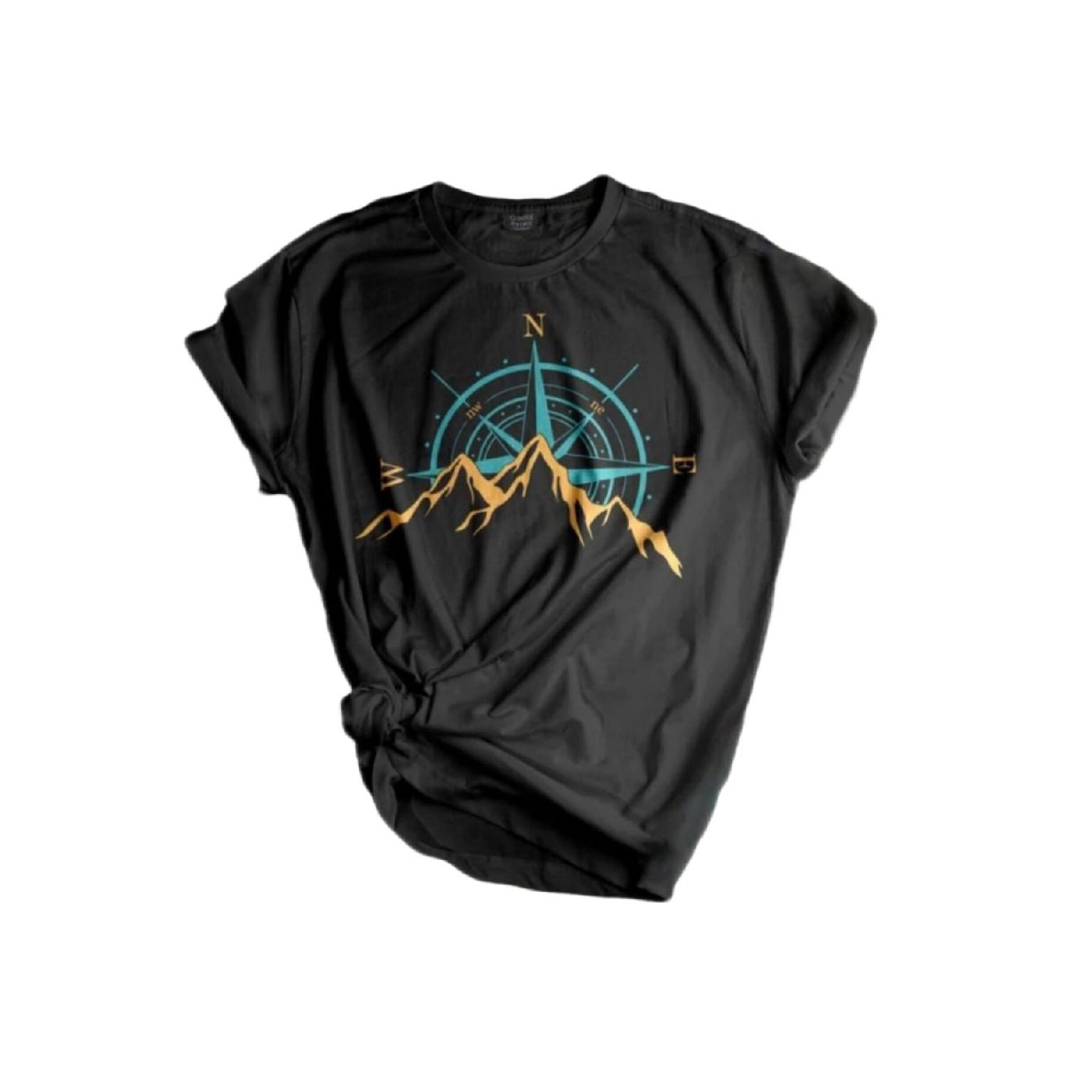 

Магазин унисекс уличной футболки с принтом S зелёный