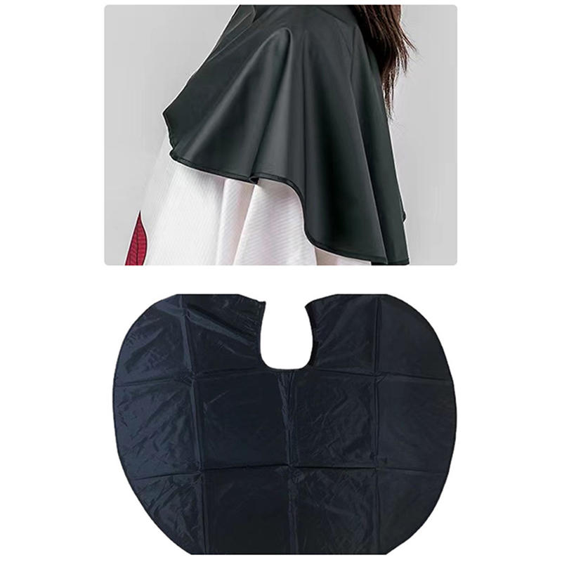 Wasserdichter Haarfärbeumhang Gebackenes Öl Make-up Umhang Wiederverwendbarer Salon Friseur Stylingumhang für Salon und Heimgebrauch Friseurschal