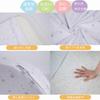 Krippe Babymatratze Waschbar Baby Nickerchen Reißverschlussbezug Hausstaubmilben Geruch Bettnässen Für Breite 82cm x Tiefe 45cm Matratze, Matte, Futon, Topper, Matratze,