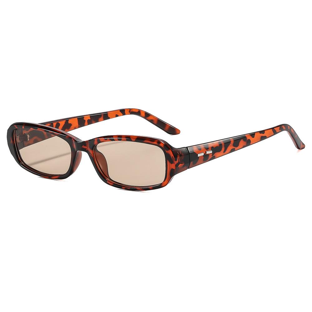 New fashion classic simple small box sunglasses ins personalized spice girl street casual versatile sunscreen sunglasses