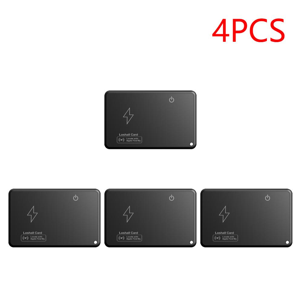 Wireless Charging Wallet Tracker Card Work For Apple Find My App Smart Card Tracker Item Tracker for Luggage Tag Purse Passport