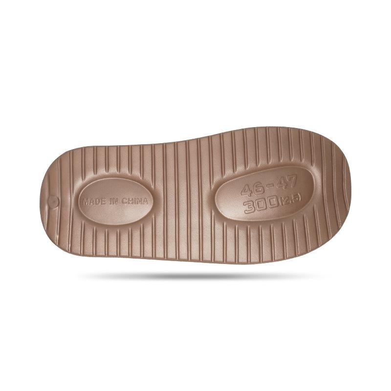 Autumn and Winter Home Anti Slip Warm Furry Slippers EVA Thick Sole with Plush Indoor Cotton Slippers