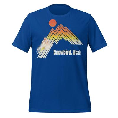 Retro Snowbird Ski Shirt - Utah 70s Vintage Style Tee