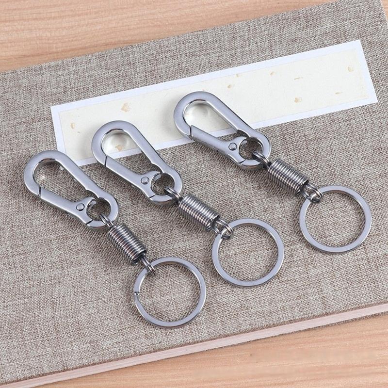 5 stuks Buiten Sleutelhangers Luxe Sleutelhangers Duurzaam Compacte Sleutelhangers voor Handige Sleutelhantering
