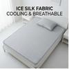 New Houndstooth Ice Silk Cooling Mat, Soft Foldable Washable Comfortable Mat, Multiple Sizes for Dorm Bedroom Kids Summer Use