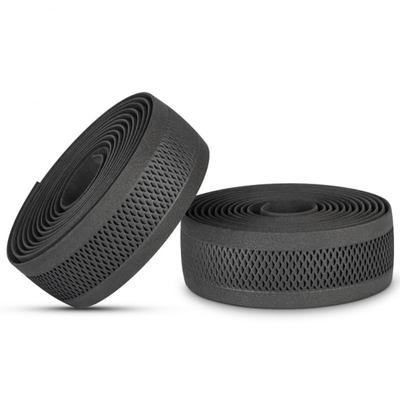 2 pçs fita de guiador de bicicleta respirável envoltório macio absorção de suor antiderrapante guiador cinto absorção de choque bicicleta