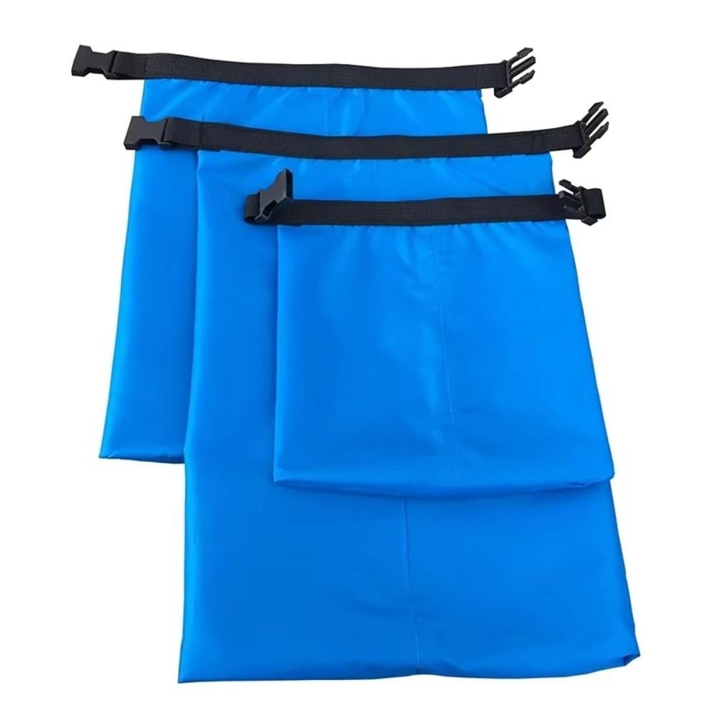 3pcs 1.5L 2.5L 3.5L Dry Bags Set Portable Dry Sacks Waterproof Dry Bags  for Rafting Boating Camping