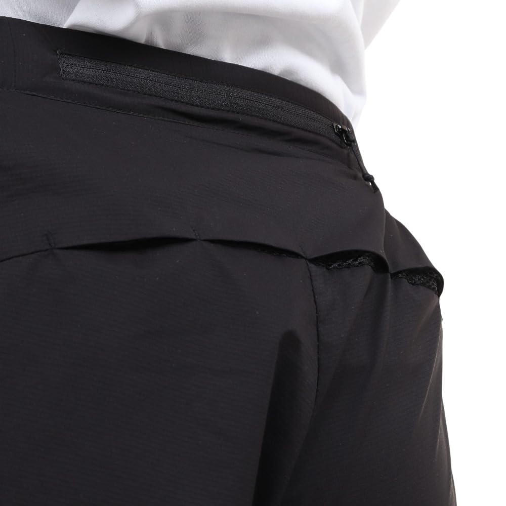 The North Face Swallowtail Vent Running Size M Shorts, Men's, Water-Repellent, Windproof, Shorts, Black,