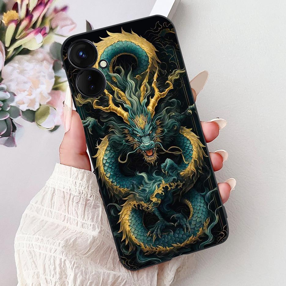 For Tecno Spark 9 Pro Case Spark9 Pro KH7n New Luxury Painted Cover Soft Silicone Phone Case For Tecno Spark 9T Spark9T KH6 Bags