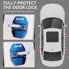4PCS Car Logo Car Styling Door Lock Cover For Wrangler Renegade Commander Compass CHEROKEE Patriot Liberty Auto Accessories