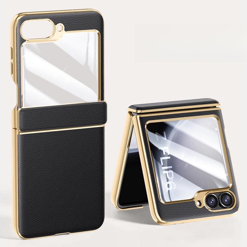 The Hinge Spring for Foldable Screens Is Suitable for The Samsung Zflip6 Phone Case with An Integrated Cover for The Galaxy6 Generation