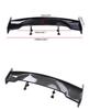 GT Universal Perforated Rear Spoiler Kit: Includes Bracket, Wind Deflector, Roof Spoiler, Rear Diffuser, Side Skirts, and Front Lip.