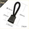 Eco-Friendly Trapezoidal Zipper Pull Tab for Clothing Accessories