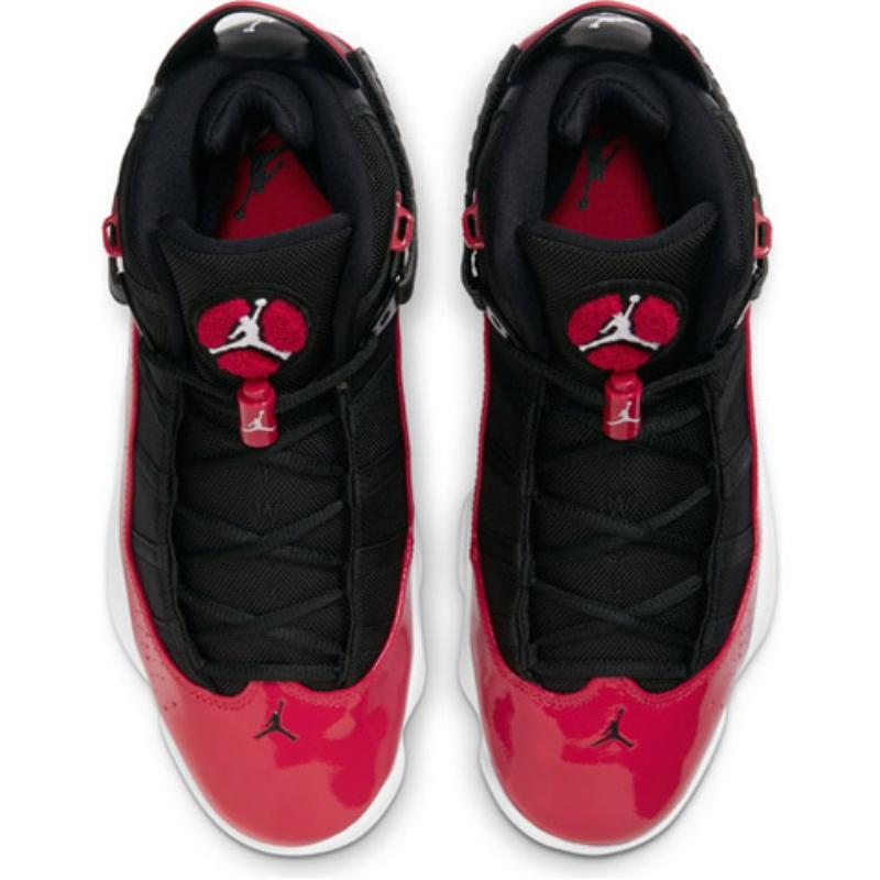 Jordan 6 Rings Black Gym Red White Jordan 322992-060