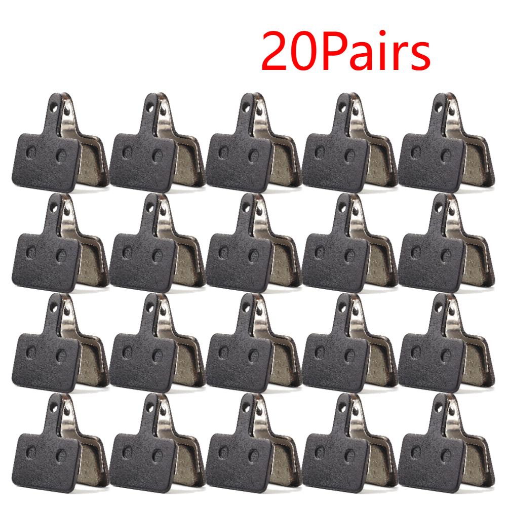 1/10/15/20/30/40/50 Pairs MTB Road Bicycle Disc Brake Pads for SHIMANO M375 M445 M446 Resin Semi-Metallic Cycling Brake Pad Part