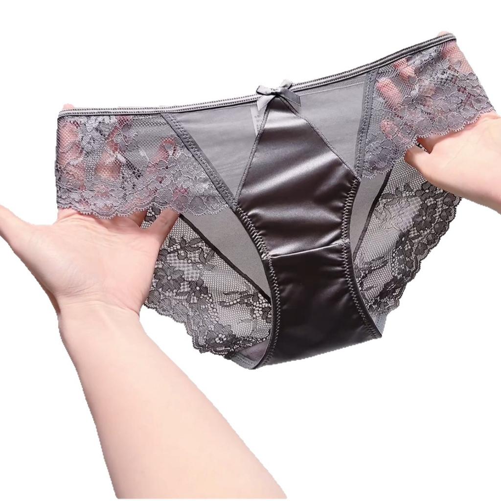 Kadın Dantelli Külot Orta Bel Üçgen Külot Esnek Bel Seksi Rahat Seksi Bikini İç Çamaşırı Cesur İç Çamaşırı Külot Kalça Dantelli Külot