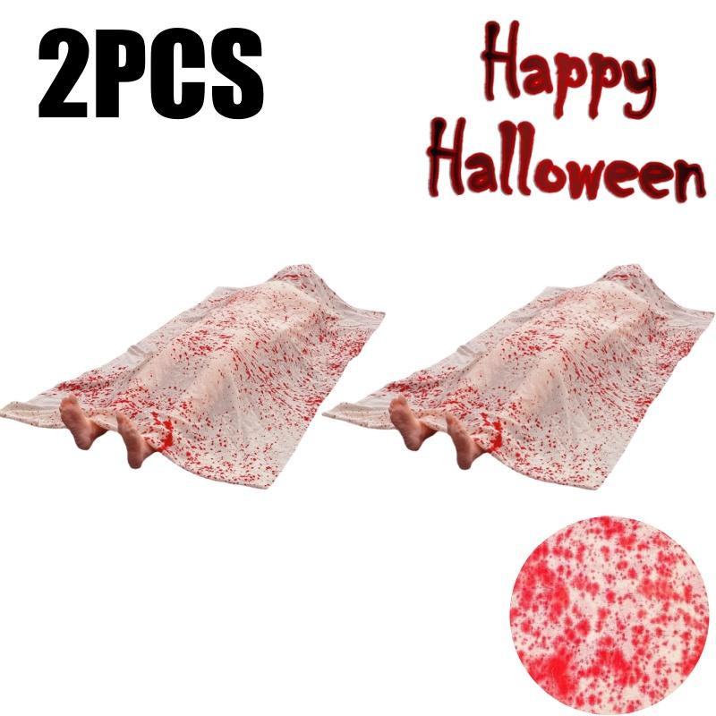 Scary Halloween Decorations Outdoor Dead Body Prop Haunted House Decorations Halloween Party Decor Dead Body Halloween Prop