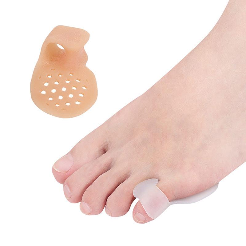 1 Pair Of Toe Orthotics Protector Interphalangeal Separator Foot Care Tools