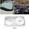 1PCS Car Windshield Sunshades Sun Shade Covers Front Window Visors For Infiniti Skoda Mini Hyundai Nissan AMGWindshield Sunshades 1