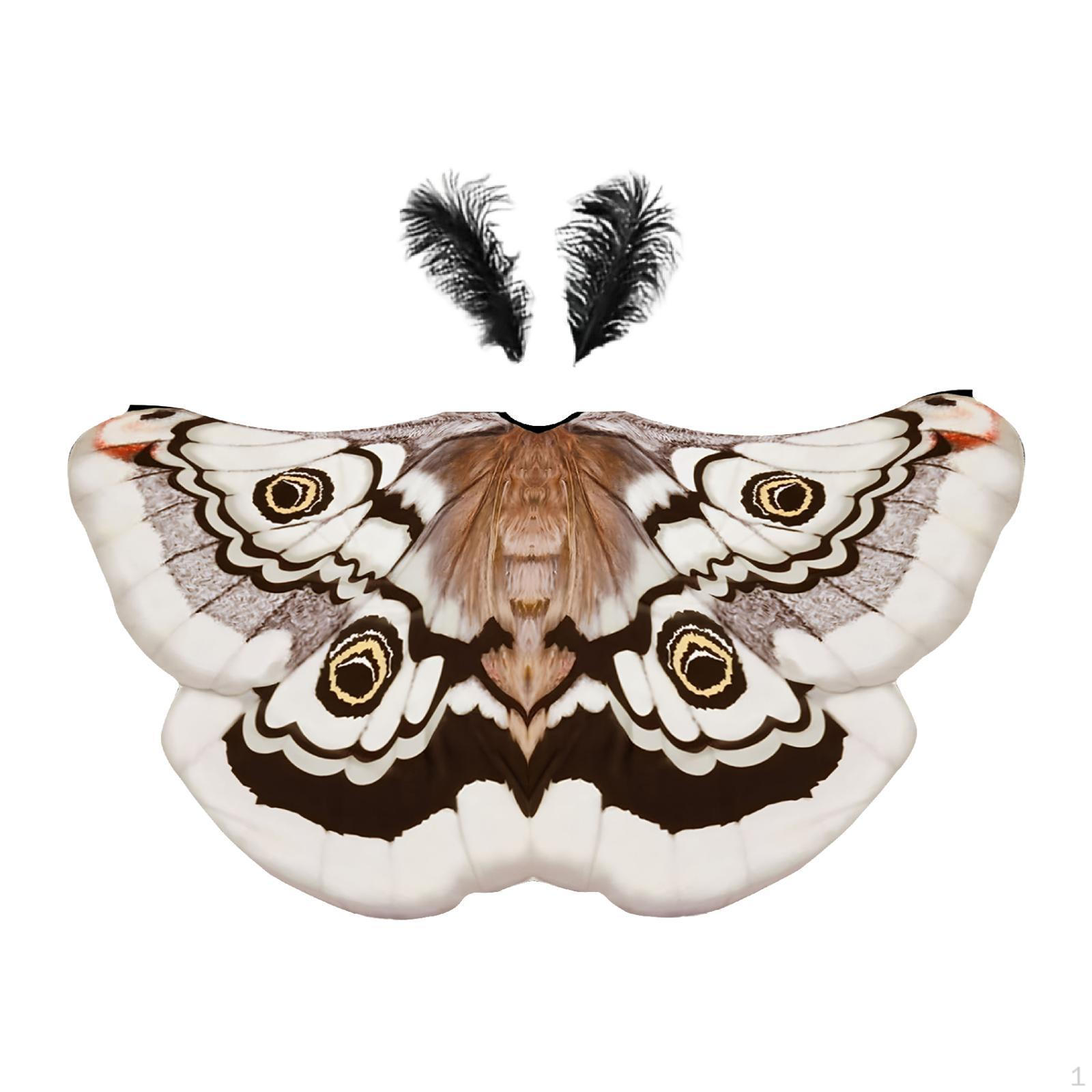 

Хэллоуин Накидка-бабочка Косплей Костюм Аксессуары для тематической вечеринки Coffee