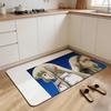 decorate-Chobits Floor Mat Non-slip Quick-dry Diatomaceous Earth Bath Mat, Absorbent Doormat