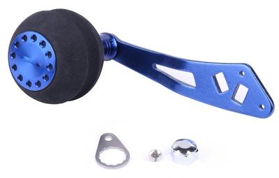 Elizabeth Single Power Handle for EVA Right Fishing Gear Abu/Daiwa 62/72mm Reels, Nut,