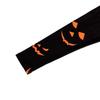 New, Halloween Horror Pumpkin Digital Printing Slim Sleeve Dress Women