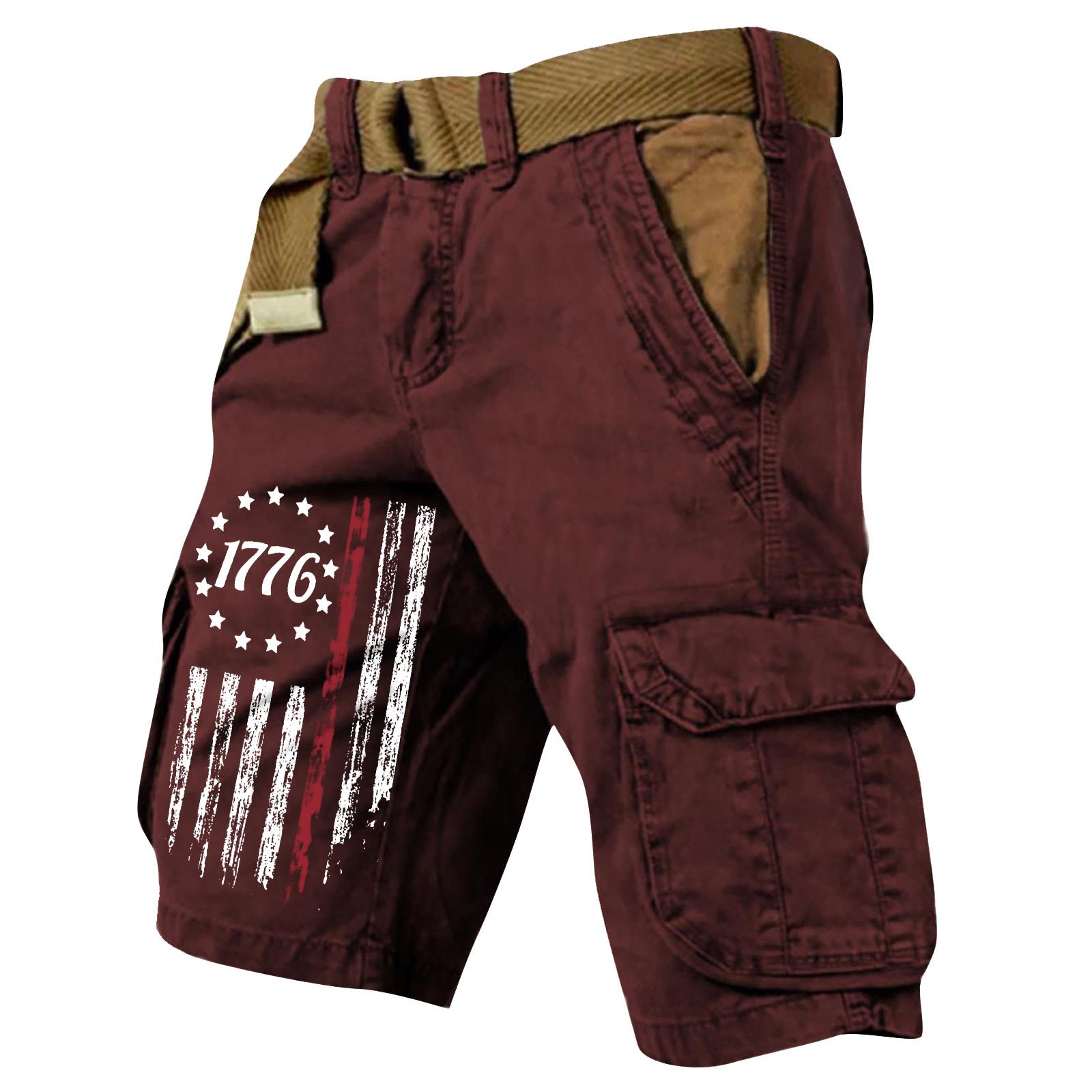 

Mens Cargo Trousers Work Trousers Men Linen Trousers Mens Chinos Trousers Men Mens Work Trousers for Versatile Use and Comfort XL винний