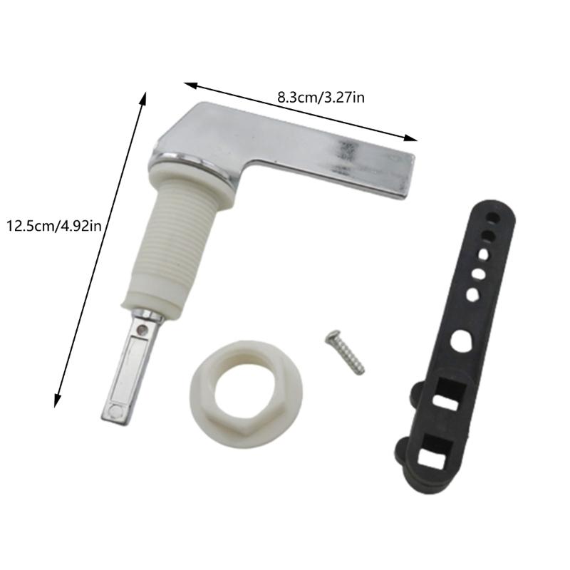 Industrial Grade Toilet Handle Long-Lasting Durability Smooth Operation & Comfortable Grip Ergonomic Flush Lever Plastic