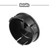 ACROPIX 71mm 69mm Round Black AC Air Condition Vent Outlet Universal for RV Bus Boat Yacht Caravan - Pack of 1