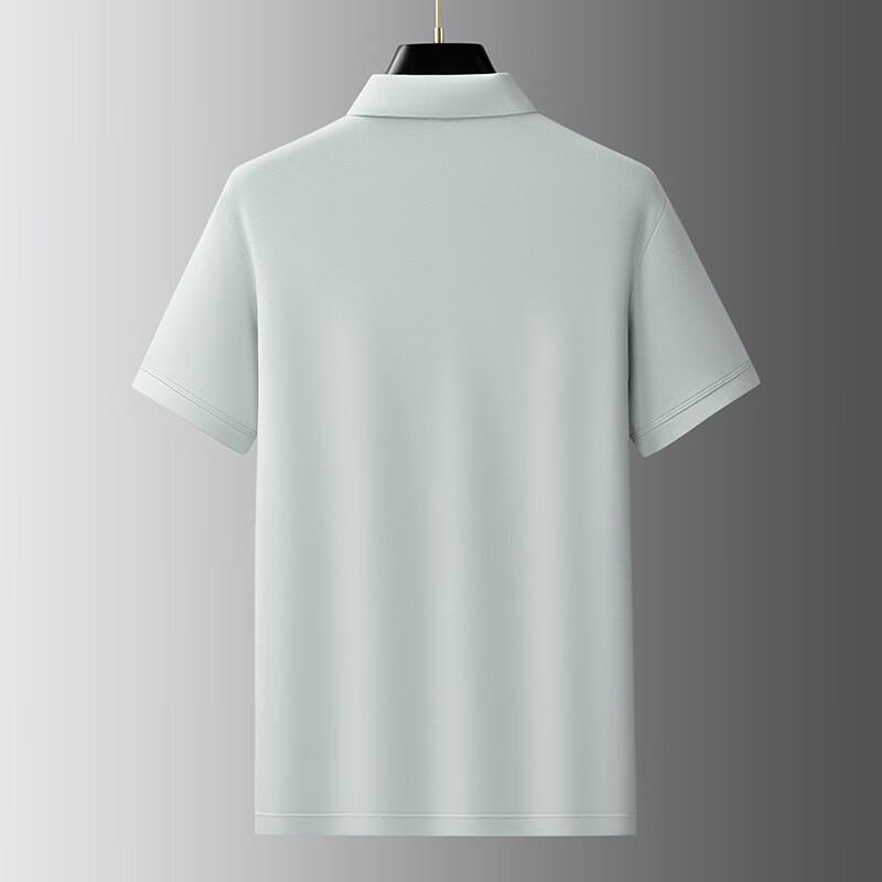 Men's Plus Size Modal Cotton Short Sleeve Polo Shirt