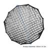 60cmCelsius 23.6in Quick Release Parabolic Softbox Foldable Softbox with Bowen Mount   Grid for Photography Studio Photography Portrait Live S