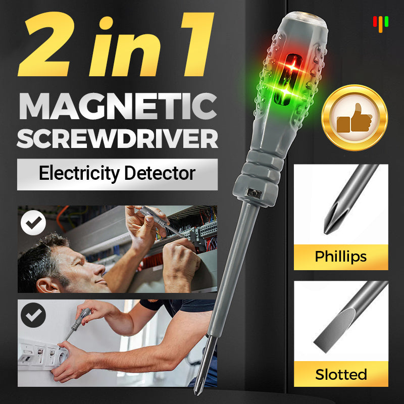 Multifunctional Electrician Test Screwdriver High Torque Strong Magnetic Test Pen AC Non-contact Induction Voltage Tester Tools