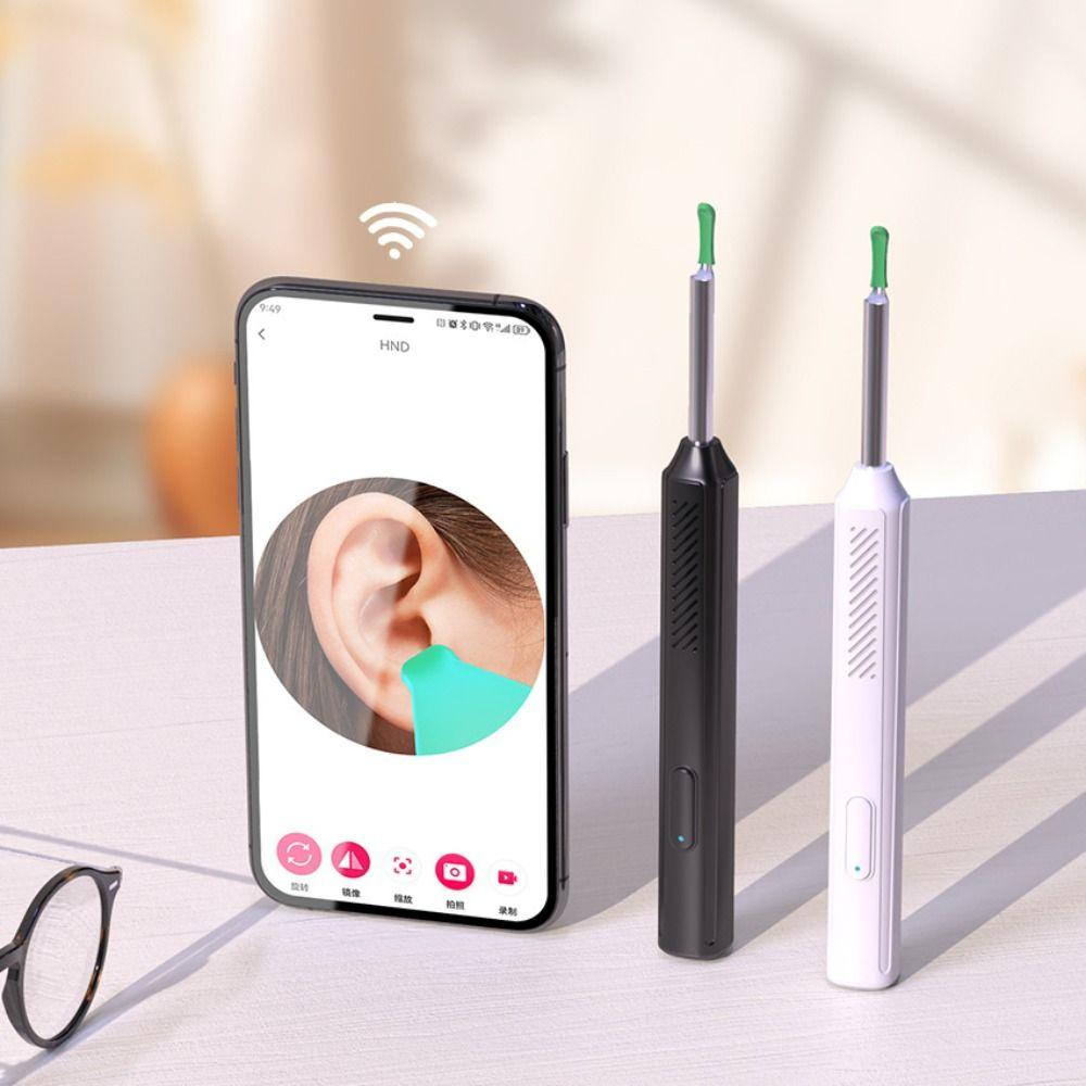 Wireless Ear Pick Camera Endoscope Ear Wax Removal Tool Household Smart Visual Ear Cleaner  Adult