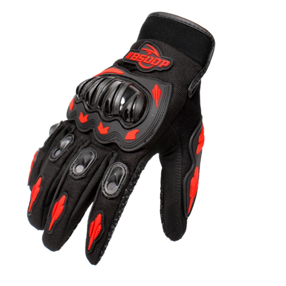 Sommer Motorsykkelhansker Pustende Full Finger Guantes Luvas Outdoor Sports Protection Vanntett Racing Riding