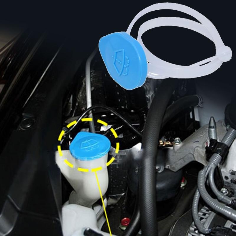 Windshield Reservoir Cover Easy Installation Windshield Washer Fluid Tank Caps Replaces 76802TF0003