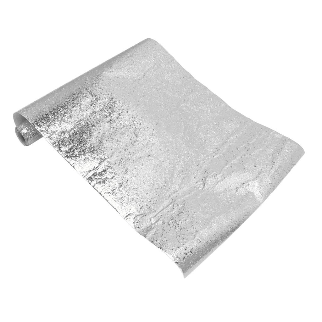 Yağa Dayanıklı Etiket Su Geçirmez Kendinden Yapışkanlı Alüminyum Folyo Duvar Kağıdı Mutfak Çekmecesi Dolabı için